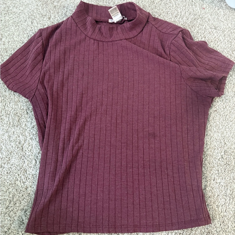 Mock turtle neck